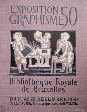 Affiche expo Graphisme 1950