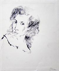 Tekening van Ludo's oudste zus, Godelieve