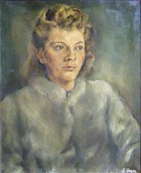 Portret van zus Godelieve